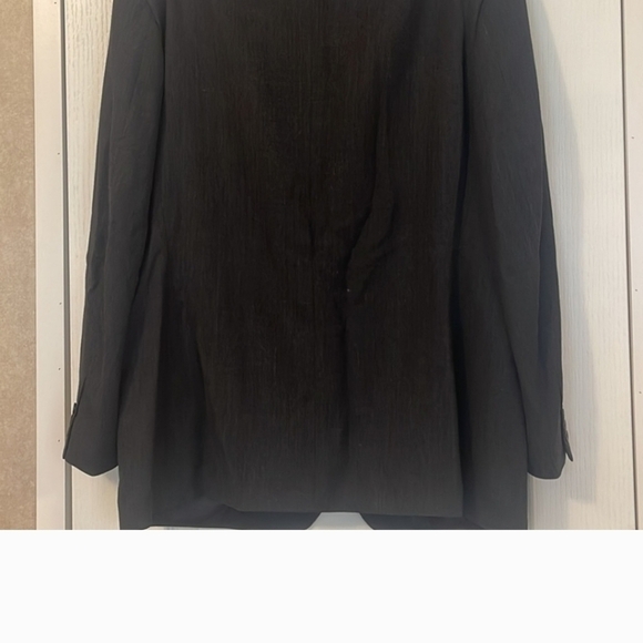 Mens Perry Ellis 46 XXL blazer in black WORN ONC - Picture 3 of 5